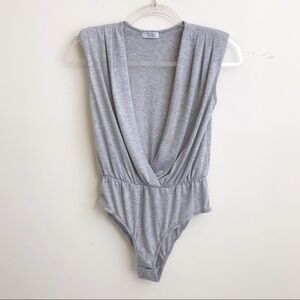HEATHER GREY TOBI BODYSUIT